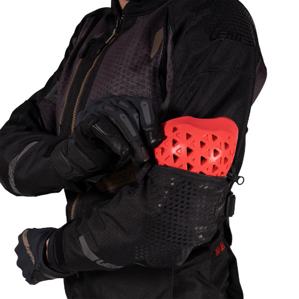 5025102204 - Leatt - ADV FlowTour 5.5 Jacket (Womens) - color: Stealth Black/Grey - sizes: XS-XL product photo