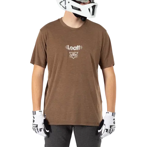 Detailed product image of Leatt, Gravity 1.0 Jersey (MTB) Mountain Bike in Black, Colors: Black, Loam, Mint, Teal, Sizes: 2-2, SKU: 5025020121