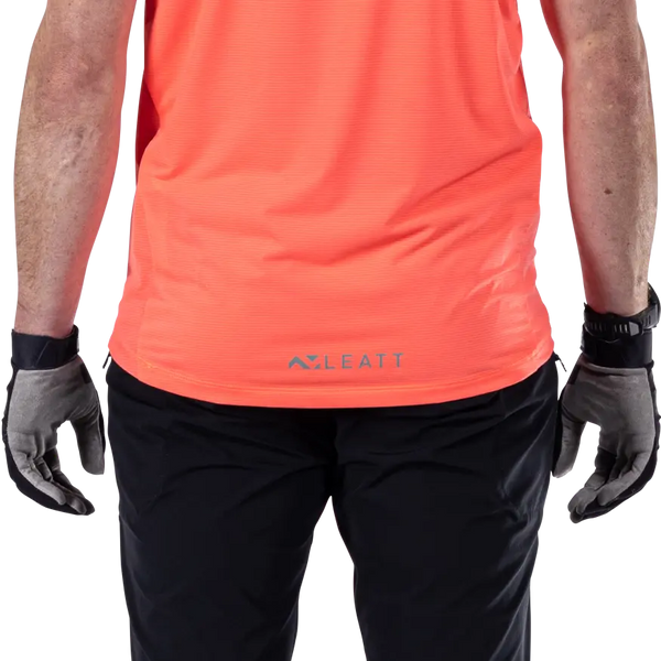 Image showing Leatt, Trail X-Flow Jersey (MTB) Mountain Bike in Pistachio, Colors: Black, Cream, Neon, Pistachio, Sizes: 2-3, SKU: 5025103960