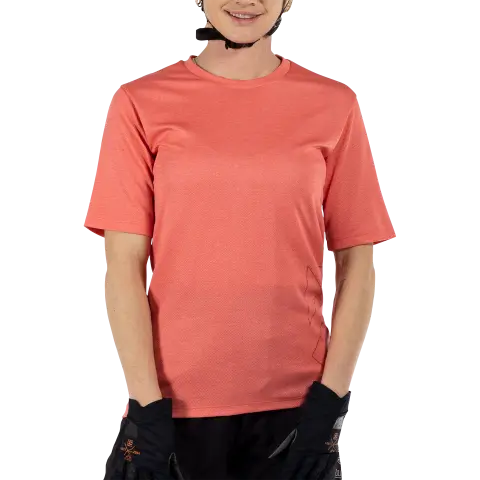 Studio product image of Leatt, Trail 2.0 Jersey Womens (MTB) Mountain Bike in Lagoon, Colors: Black, Coral, Lagoon, Stone, Sizes: 2-2, SKU: 5025107504 - alternate view