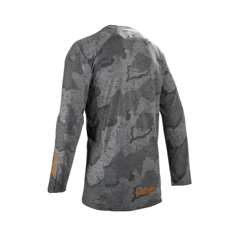 Studio product image of Leatt, Gravity 2.0 Jersey (MTB) Mountain Bike in Loam, Colors: Black, Granite, Loam, Teal, Sizes: 2-2, SKU: 5025010960