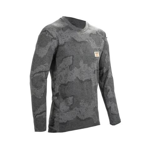 Image showing Leatt, Gravity 2.0 Jersey (MTB) Mountain Bike in Teal, Colors: Black, Granite, Loam, Teal, Sizes: 2-2, SKU: 5025010960 - alternate view