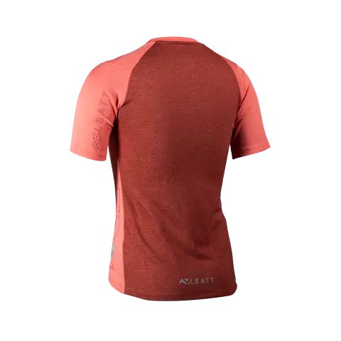 Studio product image of Leatt, Trail 2.0 Jersey Womens (MTB) Mountain Bike in Lagoon, Colors: Black, Coral, Lagoon, Stone, Sizes: 2-2, SKU: 5025107504