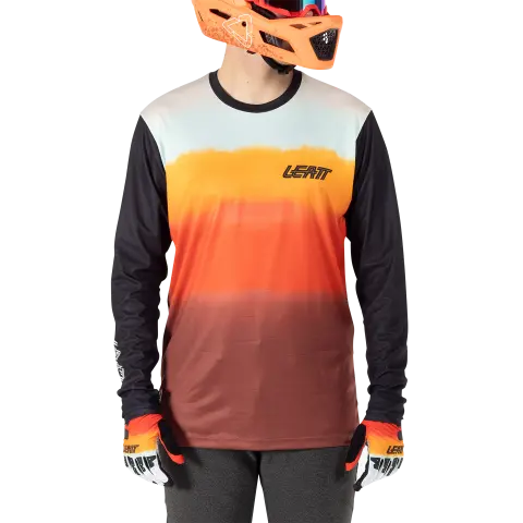 Image showing Leatt, Gravity 3.0 Jersey (MTB) Mountain Bike in Desert, Colors: Black, Desert, Glamis, Lavender, Sizes: 2-3, SKU: 5025010862