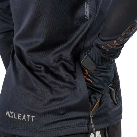Studio product image of Leatt, Trail 3.0 Jersey Womens (MTB) Mountain Bike in Lagoon, Colors: Black, Coral, Lagoon, Stone, Sizes: 2-2, SKU: 5025107403