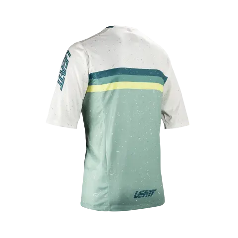 Image showing Leatt, Enduro 3.0 Jersey (Youth) (MTB) Mountain Bike in Black, Colors: Black, Pistachio, Rust, Sizes: Y-LG, Y-MD, Y-SM, Y-XL, SKU: 5025108422