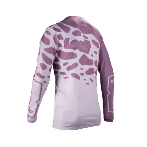 Product photo showing Leatt, Gravity 3.0 Jersey (MTB) Mountain Bike in Black, Colors: Black, Desert, Glamis, Lavender, Sizes: 2-3, SKU: 5025010862
