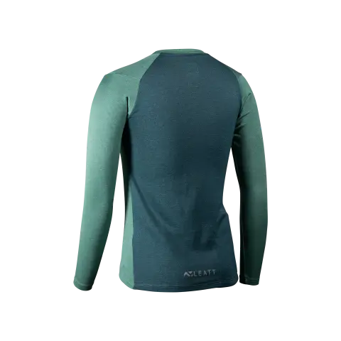 Studio product image of Leatt, Trail 3.0 Jersey Womens (MTB) Mountain Bike in Stone, Colors: Black, Coral, Lagoon, Stone, Sizes: 2-2, SKU: 5025107403