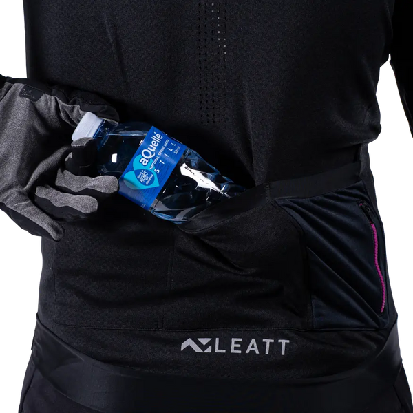 Product image of Leatt, Trail 4.0 Jersey (MTB) Mountain Bike, Colors: Black, Peanut, Teal, Sizes: 2-3, SKU: 5025103724