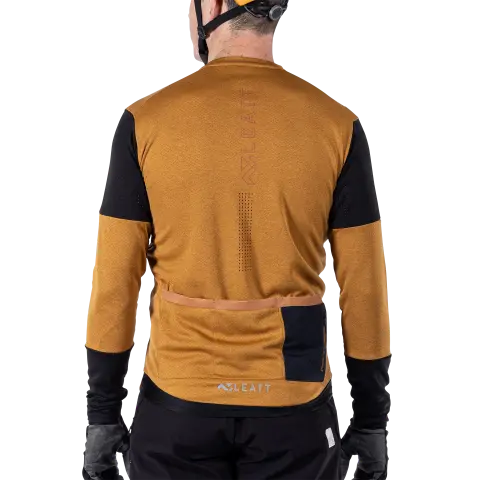 Studio product image of Leatt, Trail 4.0 Jersey (MTB) Mountain Bike in Teal, Colors: Black, Peanut, Teal, Sizes: 2-3, SKU: 5025103724