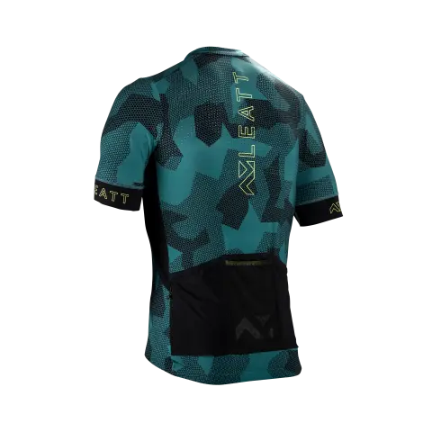 Detailed product image of Leatt- Endurance 5.0 Jersey (MTB) Mountain Bike in Mojito, Colors: Art, Black, Mojito, Teal, Velvet, Sizes: 2-3, SKU: 5025103502