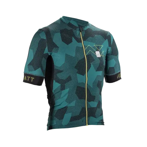 Detailed product image of Leatt- Endurance 5.0 Jersey (MTB) Mountain Bike in Mojito, Colors: Art, Black, Mojito, Teal, Velvet, Sizes: 2-3, SKU: 5025103502