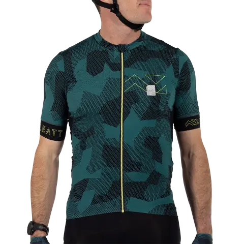 Product image of Leatt- Endurance 5.0 Jersey (MTB) Mountain Bike in Mojito, Colors: Art, Black, Mojito, Teal, Velvet, Sizes: 2-3, SKU: 5025103502