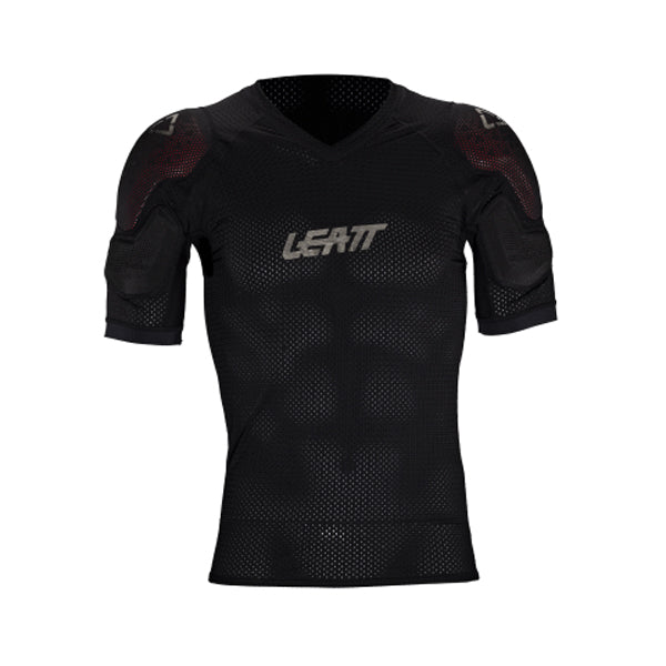 Product photo showing Leatt, 3DF AirFit Lite Evo Shoulder Tee in Black, Sizes: 2-2, SKU: 5025202463