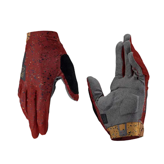 Product image of Leatt, Endurance 3.0 Glove (MTB) Mountain Bike in Lava, Colors: Art, Black, Lava, Teal, Sizes: LG, MD, SM, XL, SKU: 6024150343