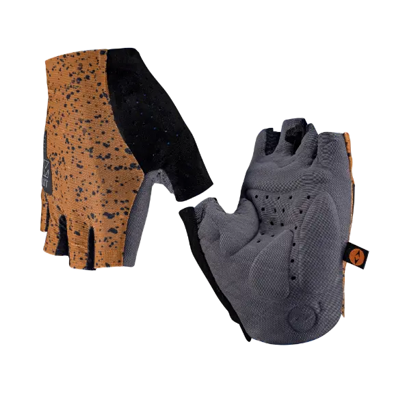 Product photo showing Leatt, Endurance 5.0 Glove (MTB) Mountain Bike in Lava, Colors: Black, Lava, Peanut, Teal, Sizes: LG, MD, SM, XL, SKU: 6025105680