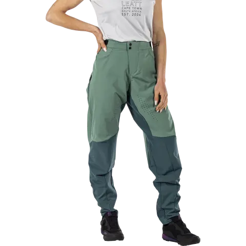 Image showing Leatt, Trail 2.0 Pant Womens (MTB) Mountain Bike in Cream, Colors: Black, Cream, Lagoon, Sizes: 2-2, SKU: 5025107565