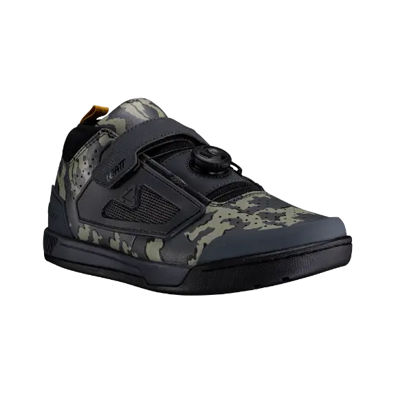 Detailed product image of Leatt, ProFlat 3.0 Shoe in Black, Colors: Black, Camo, Sizes: 6-105, SKU: 3024300905