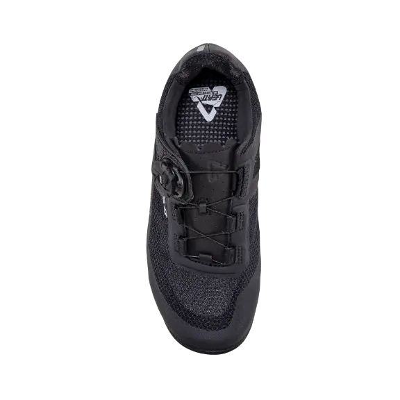 Detailed product image of Leatt, ProClip 6.0 Endurance Shoe (MTB) Mountain Bike (Womens) in Black, Colors: Black, White, Sizes: 6-95, SKU: 3025108264