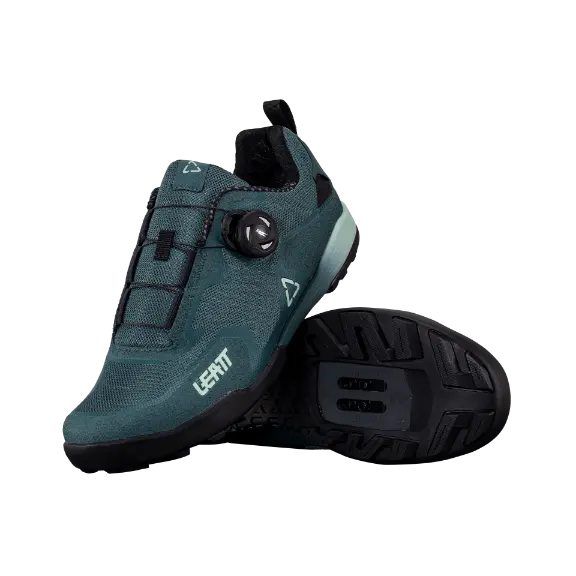 Detailed product image of Leatt, ProClip 6.0 Shoe in Black, Colors: Black, Teal, Sizes: 6-105, SKU: 3024300624
