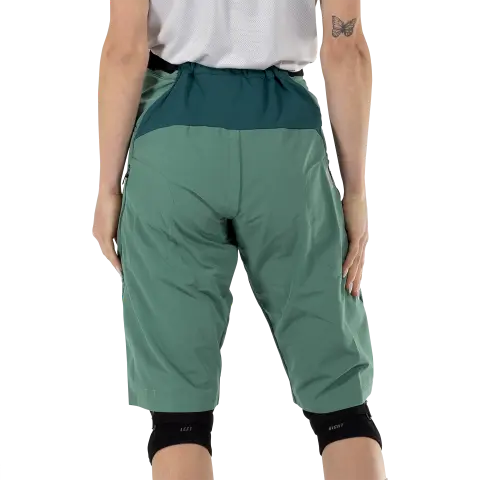 Product photo showing Leatt, Trail 2.0 Shorts Womens (MTB) Mountain Bike in Cream, Colors: Black, Cream, Lagoon, Sizes: 2-2, SKU: 5025107625