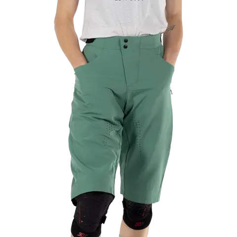 Image showing Leatt, Trail 2.0 Shorts Womens (MTB) Mountain Bike in Cream, Colors: Black, Cream, Lagoon, Sizes: 2-2, SKU: 5025107625