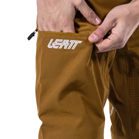 Product image of Leatt, Enduro 1.0 Shorts (MTB) Mountain Bike in Peanut, Colors: Black, Peanut, Teal, Sizes: 2-3, SKU: 5024120606