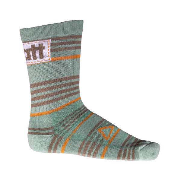 Studio product image of Leatt, Socks (MTB) Mountain Bike in Timber, Colors: Black, Loam, Mint, Timber, Ultrablue, White, Sizes: L/XL, S/M, SKU: 5025202162