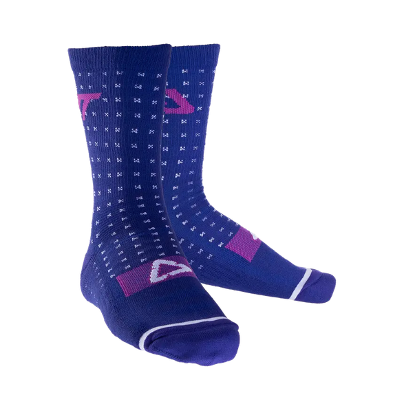 Image showing Leatt, Socks (MTB) Mountain Bike in Loam, Colors: Black, Loam, Mint, Timber, Ultrablue, White, Sizes: L/XL, S/M, SKU: 5025202162