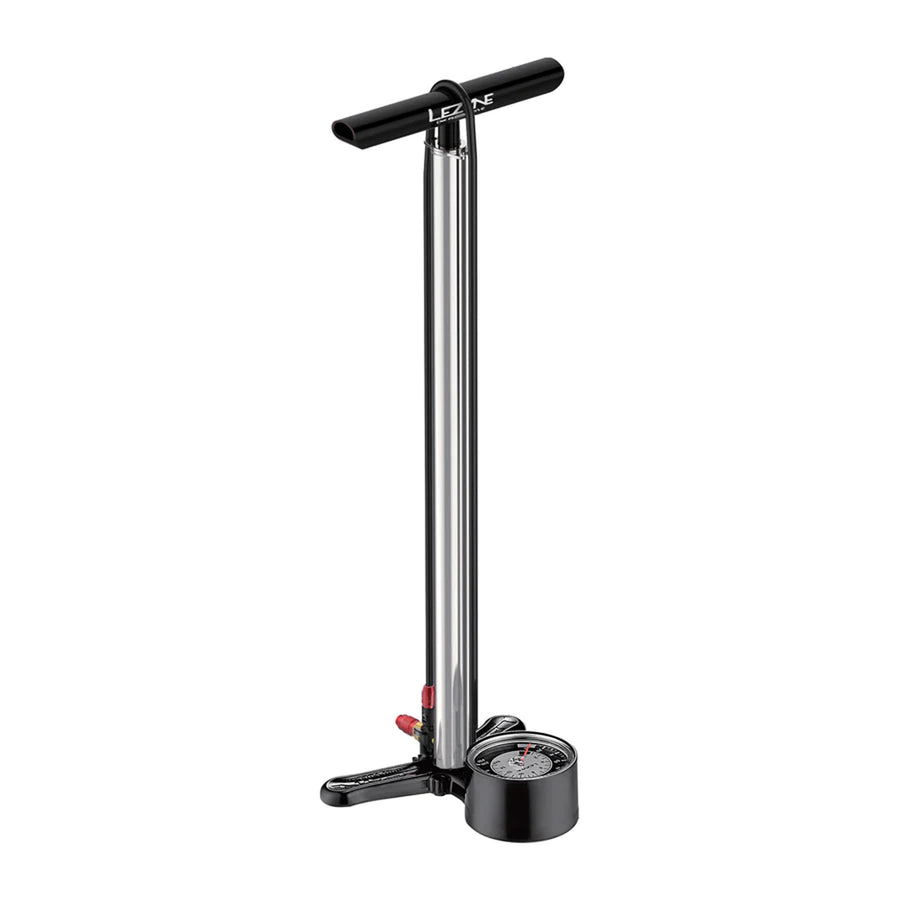 Lezyne - CNC Floor Drive 3.5 HP Pump (MTB) - Silver - SKU: 1-FP-CNCDR-V506
