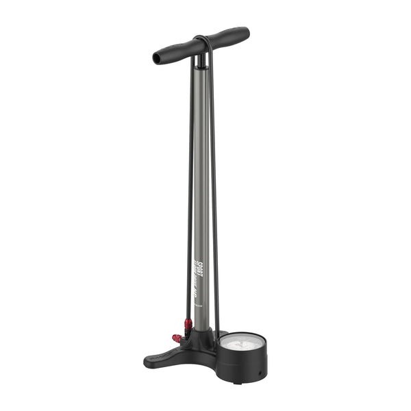 Lezyne - Sport Floor Drive 3.5 HP Pump (MTB) - Flat Gray - Sport Floor Drive 3.5 ABS - SKU: 1-FP-SPFLDR-V531
