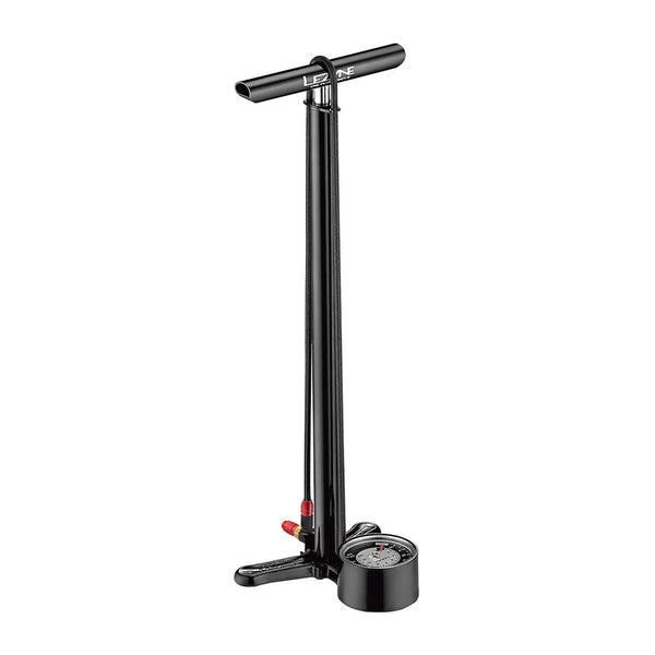 Lezyne - CNC Floor Drive 3.5 HP Pump (MTB) - Satin Black - SKU: 1-FP-CNCDR-V537