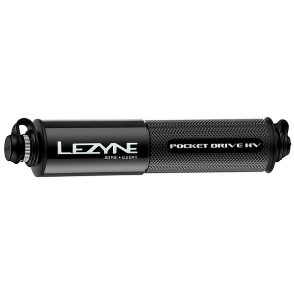 Lezyne - Pocket Drive HV Pump (MTB) - Black - 140mm - SKU: 1-MP-PKDRHV-V104