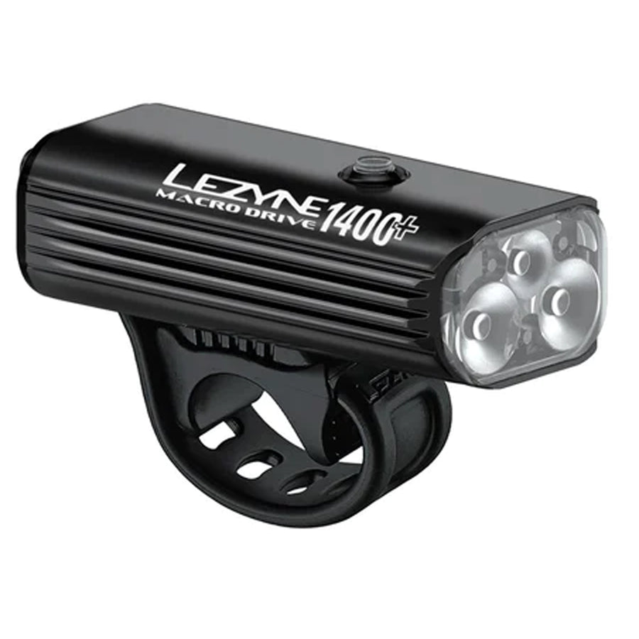 Lezyne - Macro Drive Front Light (MTB) - Satin Black - Macro Drive 1400 - SKU: 1-LED-4-V737