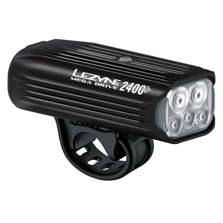 Lezyne - Mega Drive Front Light (MTB) - Black - Mega Drive 2400 - SKU: 1-LED-7-V404