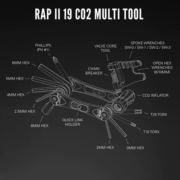 Lezyne - Rap II Multi Tool (MTB) - image 17