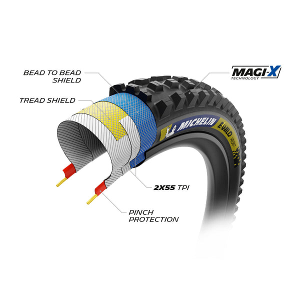 Michelin - E-Wild Racing Line Front 29" Tire (MTB) - image 6 - alternate view