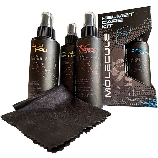 Molecule - Helmet Care Kit (4 Bottles) 4 OZ