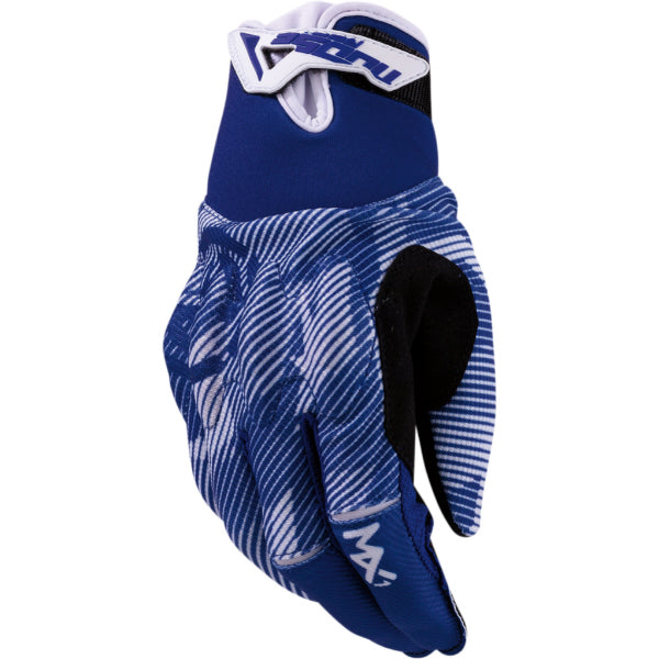 Product image of Moose Racing mx22 mx1 gloves blue 1 44c44ce2 ec0c 411a 8322 bc7373bb70b5 motocross gloves showing fit, construction, and colorway | Available at BTO Sports