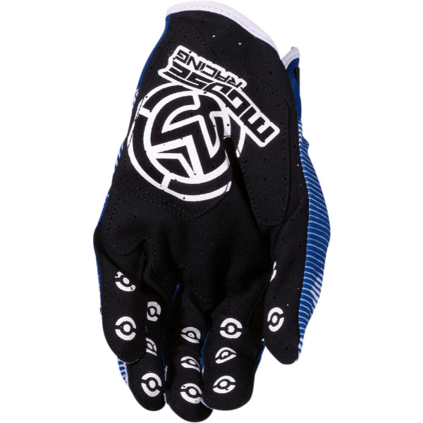 Product image of Moose Racing mx22 mx1 gloves blue 2 motocross gloves showing fit, construction, and colorway | Available at BTO Sports