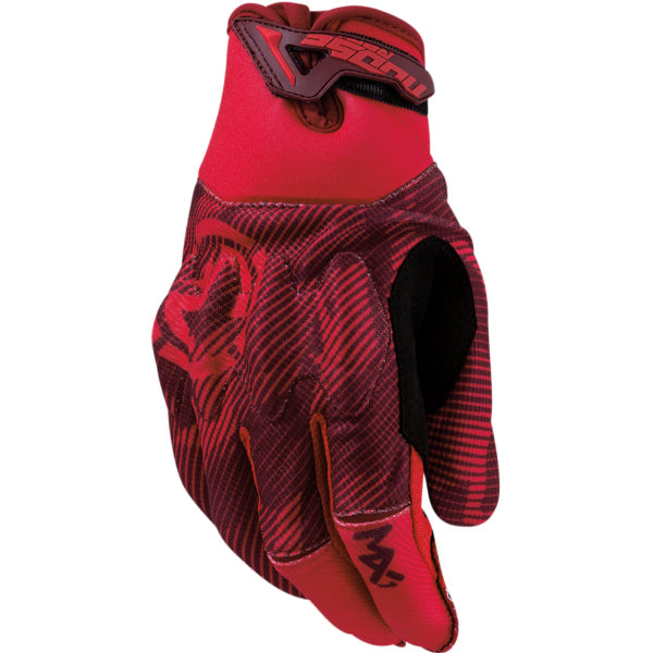 Product image of Moose Racing mx22 mx1 gloves red 1 motocross gloves showing fit, construction, and colorway | Available at BTO Sports