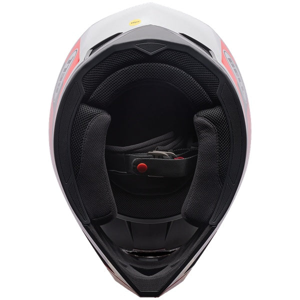 Bell MX-10 MIPS motocross helmet in Black/Red, view 6, SKU 7206895