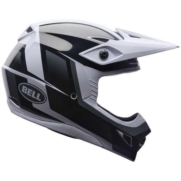 Bell MX-10 MIPS motocross helmet in Black/White, view 1, SKU 7206901