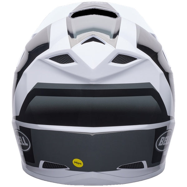 Bell MX-10 MIPS Spiral motocross helmet in Black/White, view 4, SKU 7206901