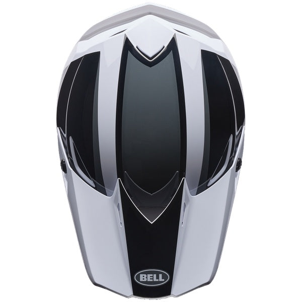 Bell MX-10 MIPS motocross helmet in Black/White, view 5, SKU 7206901