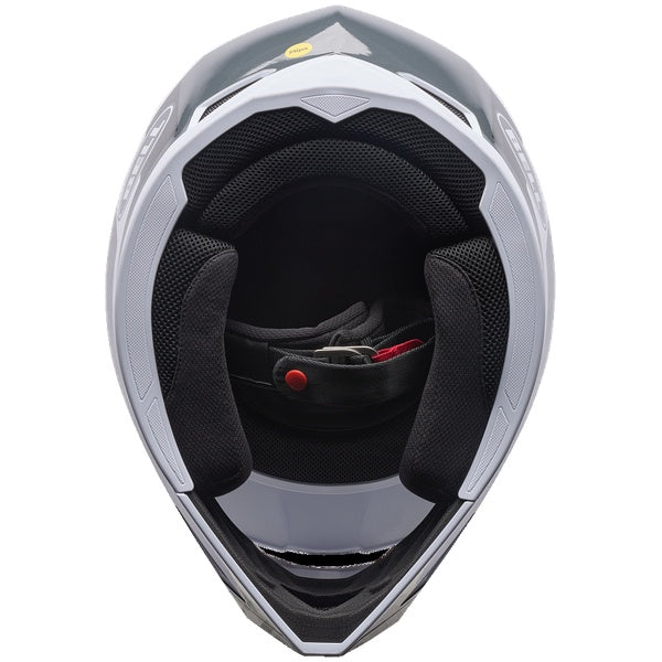 Bell MX-10 MIPS Spiral motocross helmet in Black/White, view 6, SKU 7206901