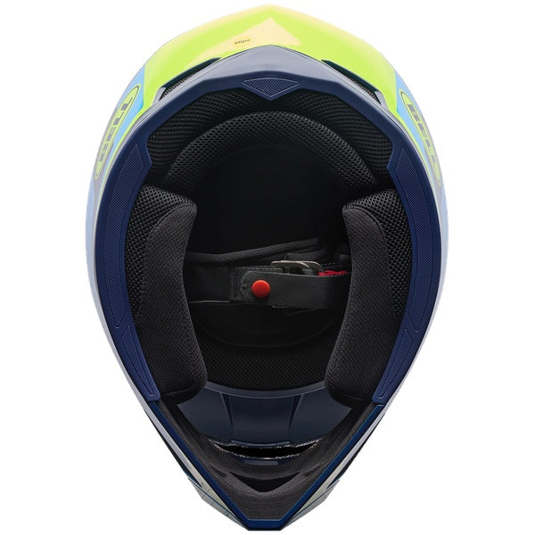 Bell MX-10 MIPS Spiral motocross helmet in Vapor Blue, view 6, SKU 7206907