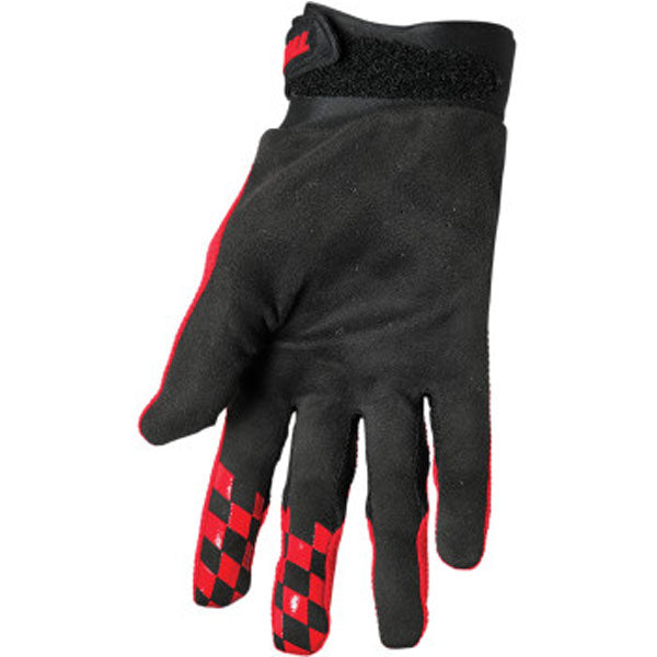 Product image of mx22 draft gloves redddd motocross gloves showing fit, construction, and colorway | Available at BTO Sports