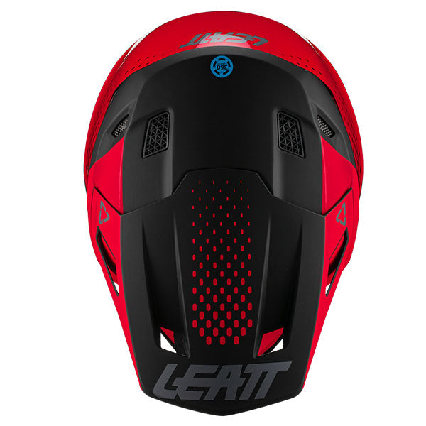 Studio product image of Leatt, Moto 8.5 V22 Helmet in Aqua, Colors: Aqua, Black, Red, Royal, Sizes: 2-2, SKU: 1022010320