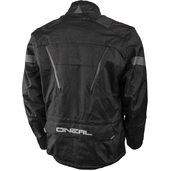 Clean studio photo on a white background of O'Neal, Baja Jacket, Riding Jacket, SKU 1104-104, color options Black, sizes XL–XXL